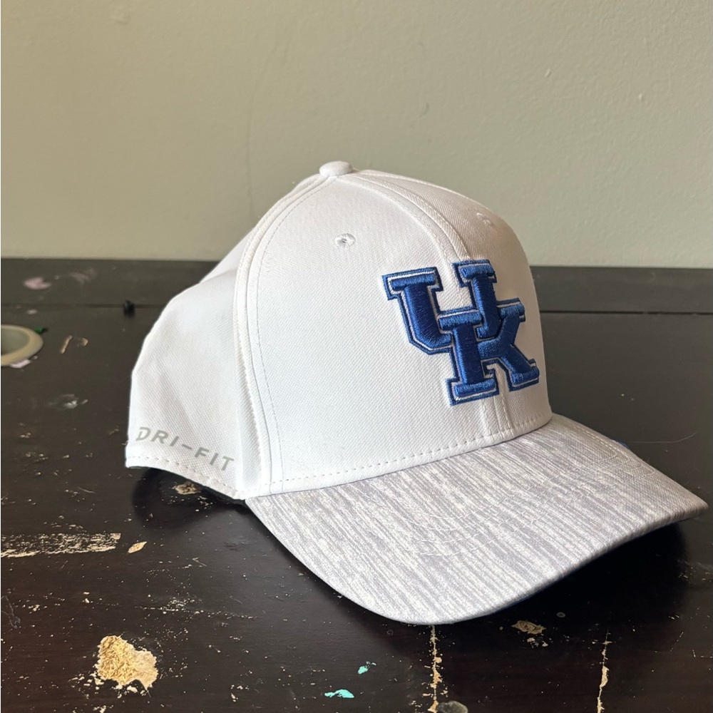 Nike Dri-Fit UK Cap White & Blue Retailed at $20 - AT LOWEST RECOMMENDED LISTING